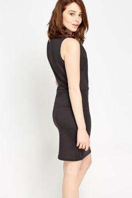 Bodycon Basic Dress M / Viscose / Black