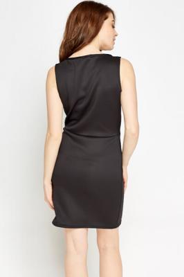 Bodycon Basic Dress M / Viscose / Black